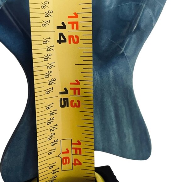 Opalhouse 2 Navy Blue Fish Serving Dish Platter Bambod Melamine Collectible 16" - Picture 9 of 12